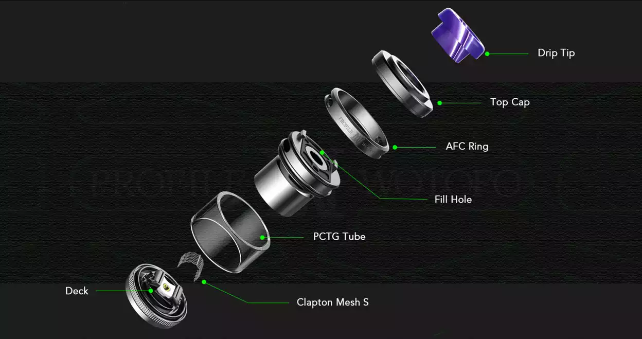 atomizor Profile M rainbow